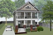 Craftsman Style House Plan - 3 Beds 2.5 Baths 1648 Sq/Ft Plan #79-267 