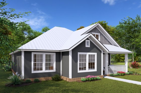 Exterior - Other Elevation 1 for Cottage House Plan #20-1885 - 3 bed, 2 bath