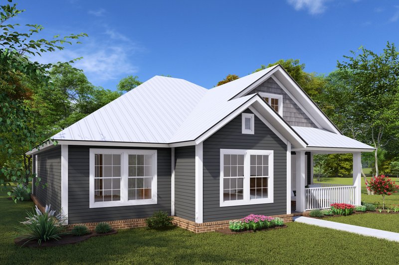 Architectural House Design - Exterior - Other Elevation 1 for Cottage House Plan #20-1885 - 3 bed, 2 bath