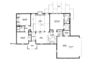 Southern Style House Plan - 3 Beds 2 Baths 1400 Sq/Ft Plan #36-367 