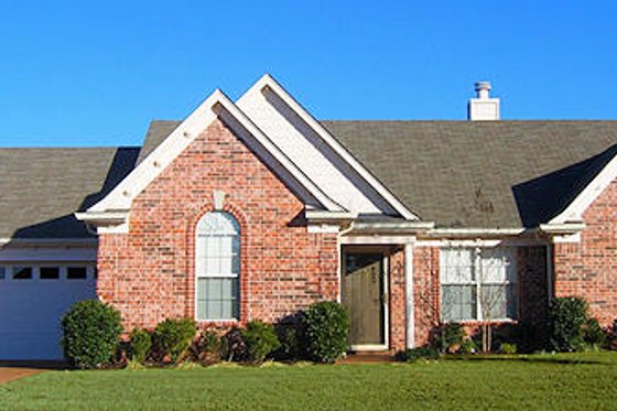 Exterior - Front Elevation for Traditional House Plan #81-13819 - 3 bed, 2 bath