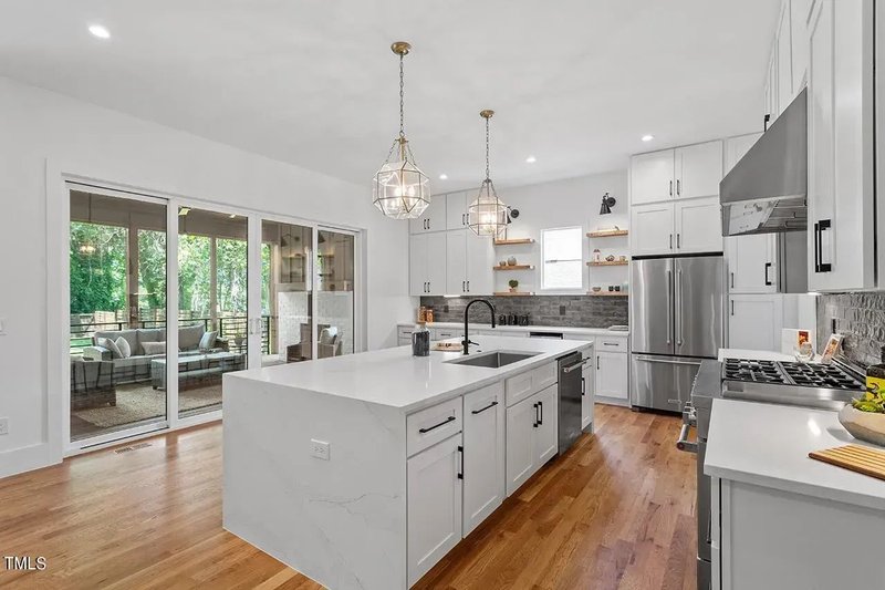 Architectural House Design - Interior - Kitchen 2 for Contemporary House Plan #1128-1 - 4 bed, 4.5 bath