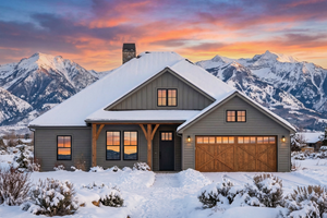 Exterior - Front Elevation 3 for Craftsman House Plan #1096-109 - 4 bed, 2 bath