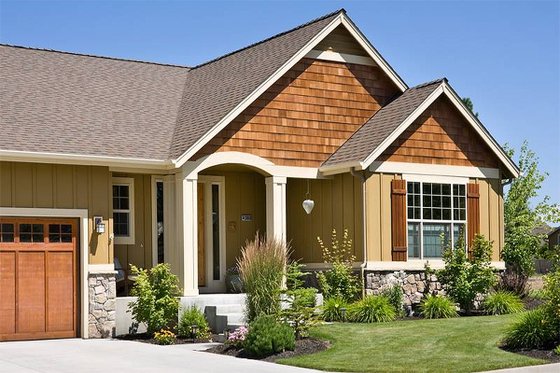 Exterior - Front Elevation 4 for Craftsman House Plan #48-414 - 3 bed, 2 bath