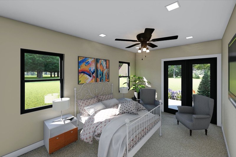 Dream House Plan - Photo 8 for Contemporary House Plan #932-920 - 4 bed, 2.5 bath