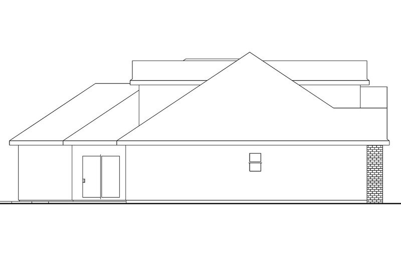 Home Plan - Exterior - Other Elevation House Plan #124-561 - 3 bed, 2 bath