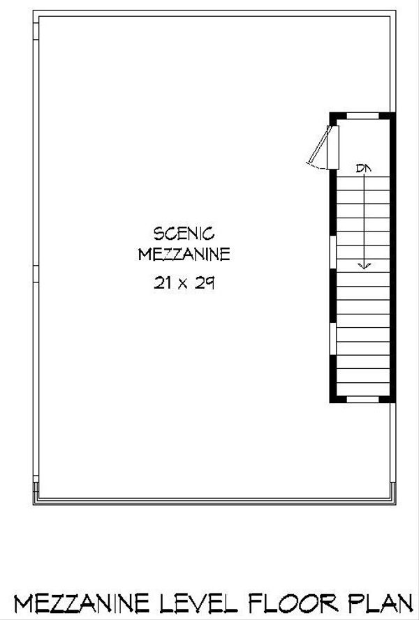 Architectural House Design - Contemporary Floor Plan - Upper Floor Plan #932-127