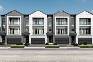Architectural House Design - Modern Exterior - Front Elevation Plan #1112-12