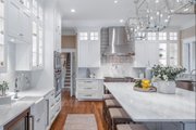 Colonial Style House Plan - 4 Beds 4 Baths 3664 Sq/Ft Plan #137-155 