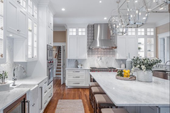 Interior - Kitchen for Colonial House Plan #137-155 - 4 bed, 4 bath