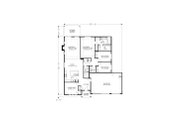 Craftsman Style House Plan - 4 Beds 2 Baths 2031 Sq/Ft Plan #53-625 