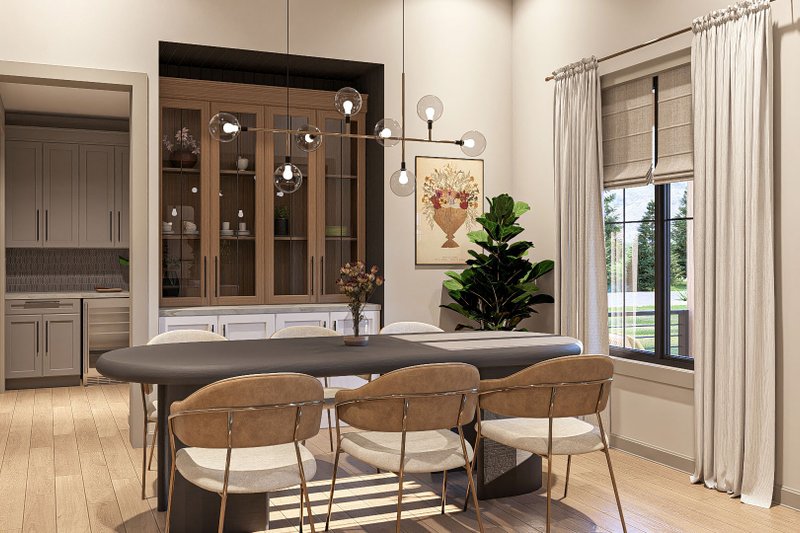 Home Plan - Interior - Dining Room 1 for Modern House Plan #455-354 - 3 bed, 2.5 bath