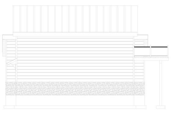 Exterior - Other Elevation for Modern House Plan #1060-155 - 1 bed, 1.5 bath