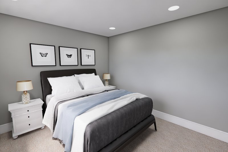 Architectural House Design - Interior - Bedroom 6 for Farmhouse House Plan #51-1560 - 6 bed, 4.5 bath