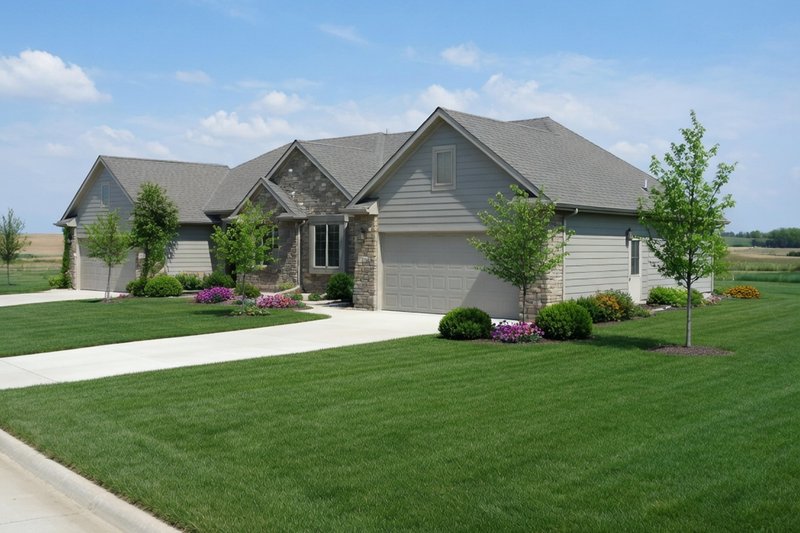 Dream House Plan - Exterior - Front Elevation 3 for Traditional House Plan #20-2063 - 2 bed, 2 bath