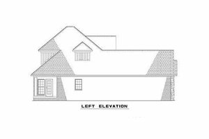 Exterior - Other Elevation for European House Plan #17-2046 - 4 bed, 2.5 bath