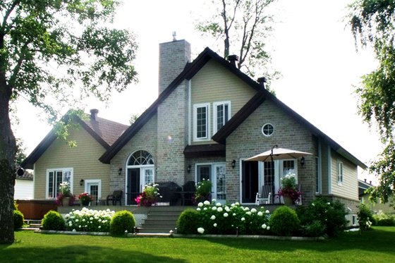 Exterior - Front Elevation 4 for Cottage House Plan #23-417 - 3 bed, 2.5 bath