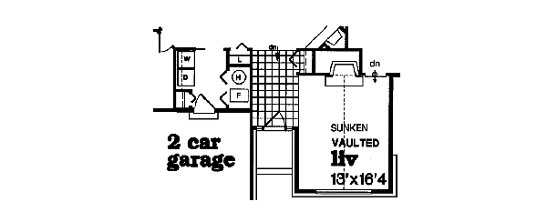 European Floor Plan - Other Floor Plan #47-381