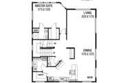 Craftsman Style House Plan - 2 Beds 2.5 Baths 2121 Sq/Ft Plan #60-428 