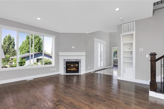 Interior - Family Room for Traditional House Plan #1066-95 - 4 bed, 4 bath