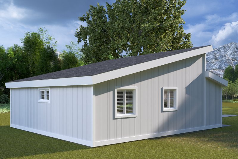 Dream House Plan - Exterior - Other Elevation for Modern House Plan #1060-338 - 2 bed, 1 bath