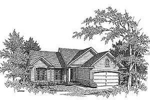 Traditional Exterior - Front Elevation Plan #70-130