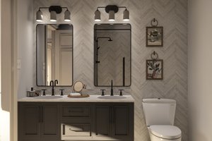 Interior - Master Bathroom for Farmhouse House Plan #455-581 - 3 bed, 2.5 bath