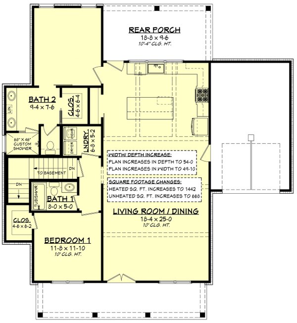 Farmhouse Floor Plan - Other Floor Plan #430-290