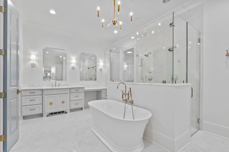 House Plan Design - Interior - Master Bathroom 2 for Southern House Plan #1074-52 - 4 bed, 3.5 bath
