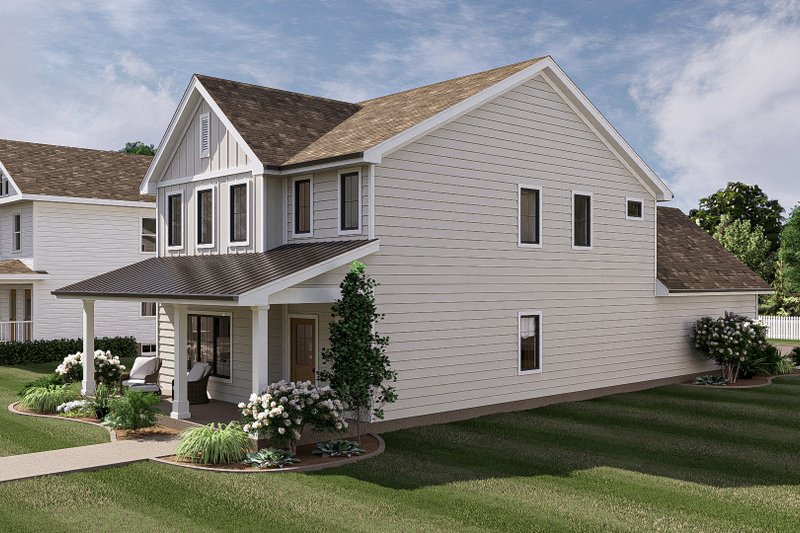 Home Plan - Exterior - Other Elevation 1 for Farmhouse House Plan #455-396 - 3 bed, 2.5 bath
