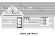 Country Style House Plan - 2 Beds 1 Baths 952 Sq/Ft Plan #138-311 