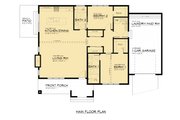 Cottage Style House Plan - 2 Beds 2 Baths 1300 Sq/Ft Plan #1066-297 