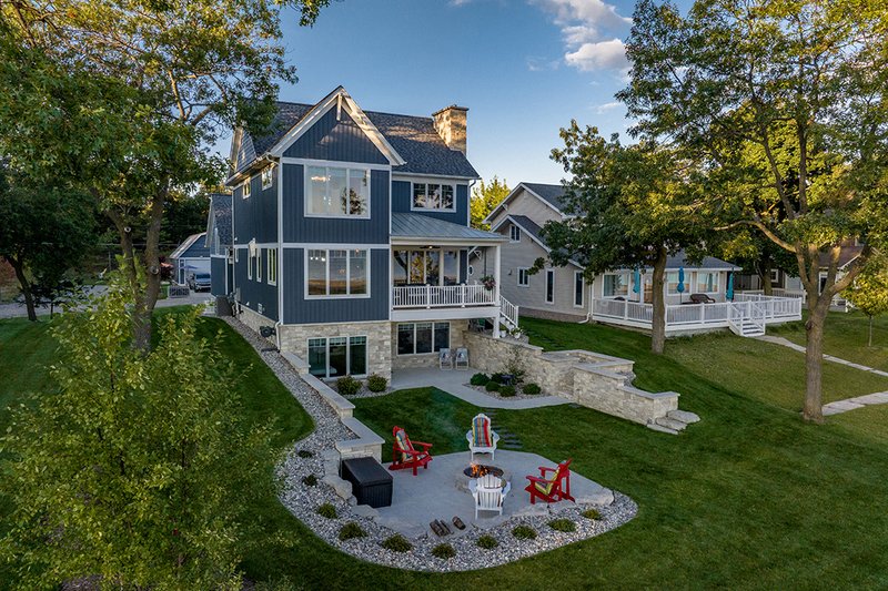 Architectural House Design - Cottage Exterior - Rear Elevation Plan #928-400