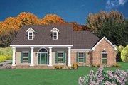 Country Style House Plan - 4 Beds 2 Baths 1986 Sq/Ft Plan #36-172 