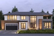 Contemporary Style House Plan - 5 Beds 5.5 Baths 4269 Sq/Ft Plan #1066-271 