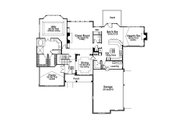 Traditional Style House Plan - 4 Beds 3.5 Baths 3888 Sq/Ft Plan #57-722 