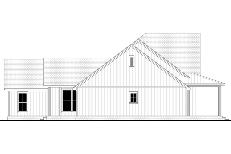 Dream House Plan - Exterior - Other Elevation for Farmhouse House Plan #430-439 - 4 bed, 2.5 bath