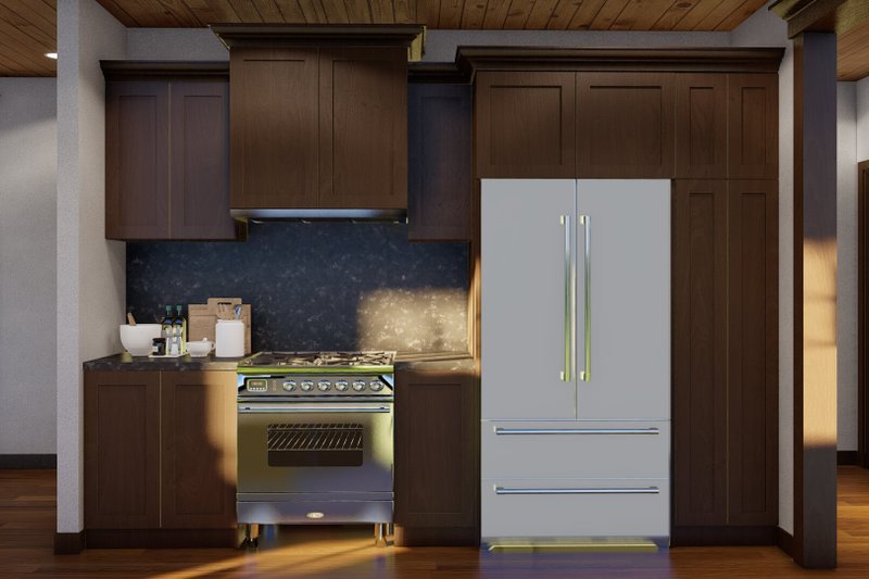 Dream House Plan - Interior - Kitchen 1 for Craftsman House Plan #17-2221 - 3 bed, 2.5 bath
