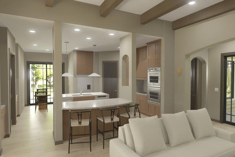 House Plan Design - Interior - Kitchen for Country House Plan #1126-12 - 4 bed, 2 bath