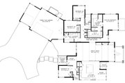Contemporary Style House Plan - 4 Beds 2.5 Baths 2839 Sq/Ft Plan #895-41 