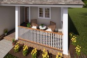Cottage Style House Plan - 3 Beds 2 Baths 1433 Sq/Ft Plan #513-2078 