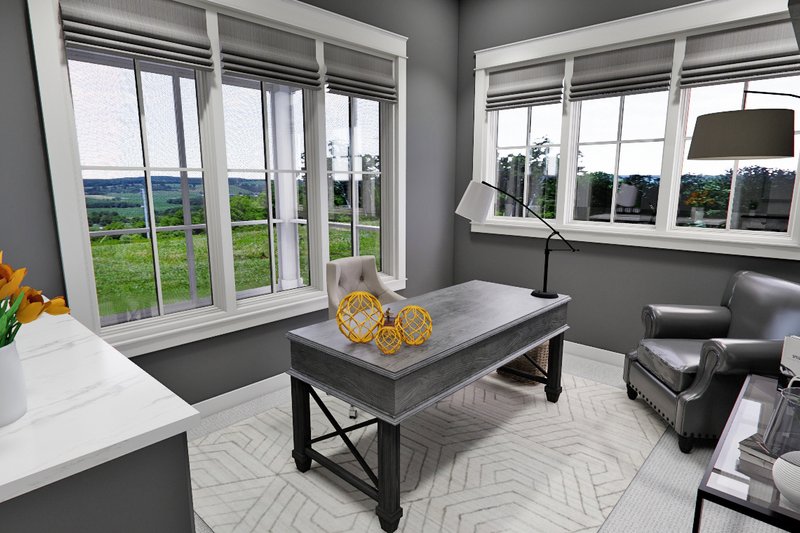 House Blueprint - Interior - Other for Farmhouse House Plan #51-1276 - 4 bed, 3.5 bath