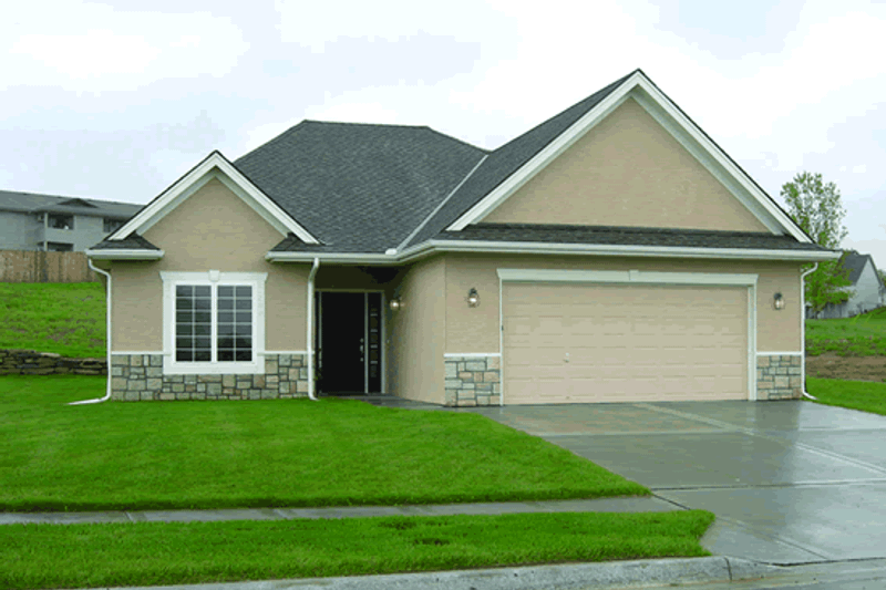 Dream House Plan - Exterior - Front Elevation 3 for Traditional House Plan #20-1611 - 2 bed, 2 bath