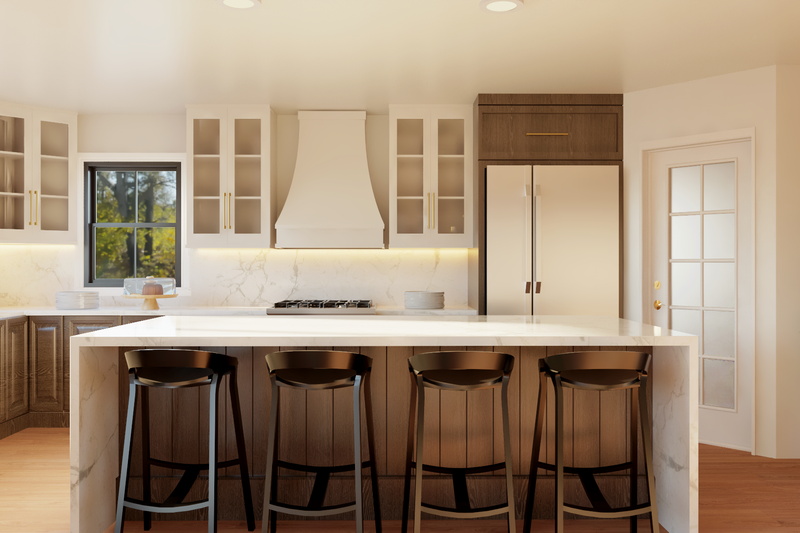Dream House Plan - Interior - Kitchen 1 for Modern House Plan #1064-454 - 3 bed, 2.5 bath