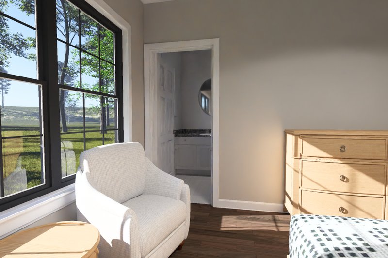 Architectural House Design - Interior - Master Bedroom 1 for Modern House Plan #513-2468 - 4 bed, 3 bath
