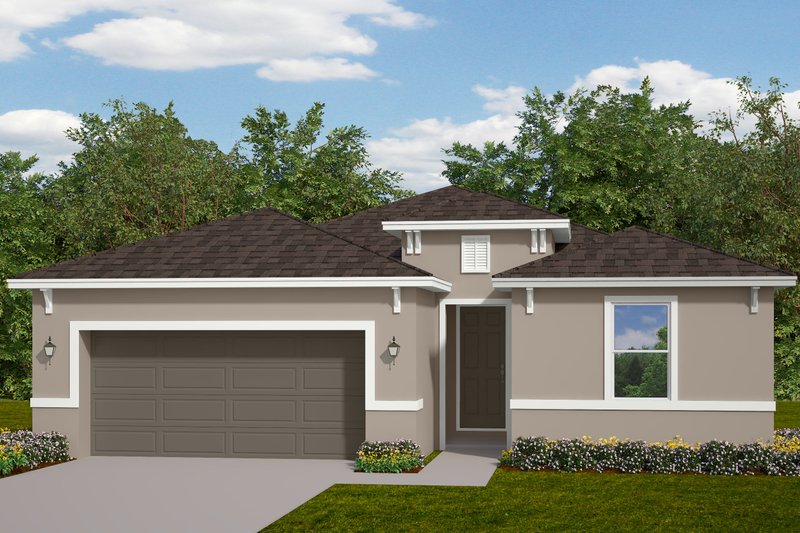 Dream House Plan - Traditional Exterior - Front Elevation Plan #1058-250