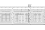 Cabin Style House Plan - 3 Beds 2 Baths 1378 Sq/Ft Plan #1114-6 