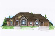 Traditional Style House Plan - 3 Beds 3 Baths 2997 Sq/Ft Plan #5-329 