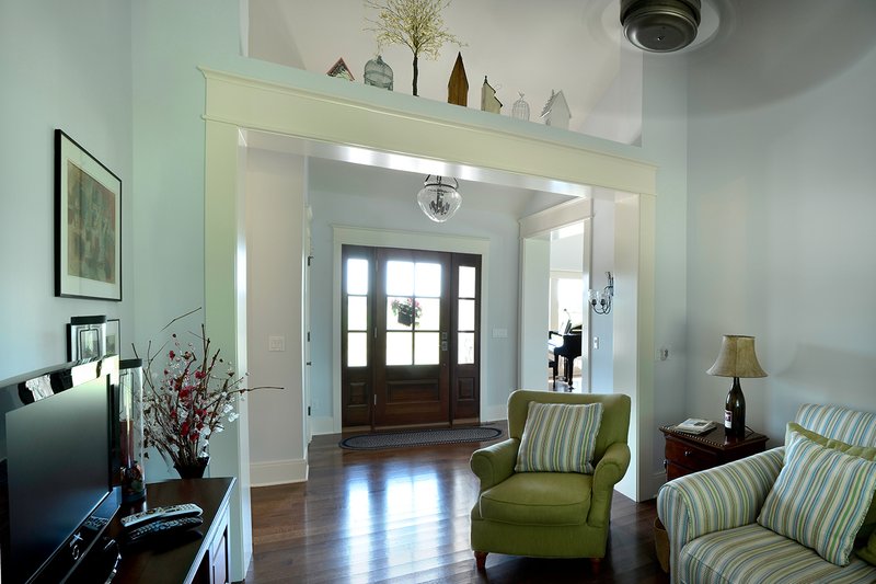 Dream House Plan - Interior - Entry 1 for Ranch House Plan #70-1499 - 2 bed, 2 bath