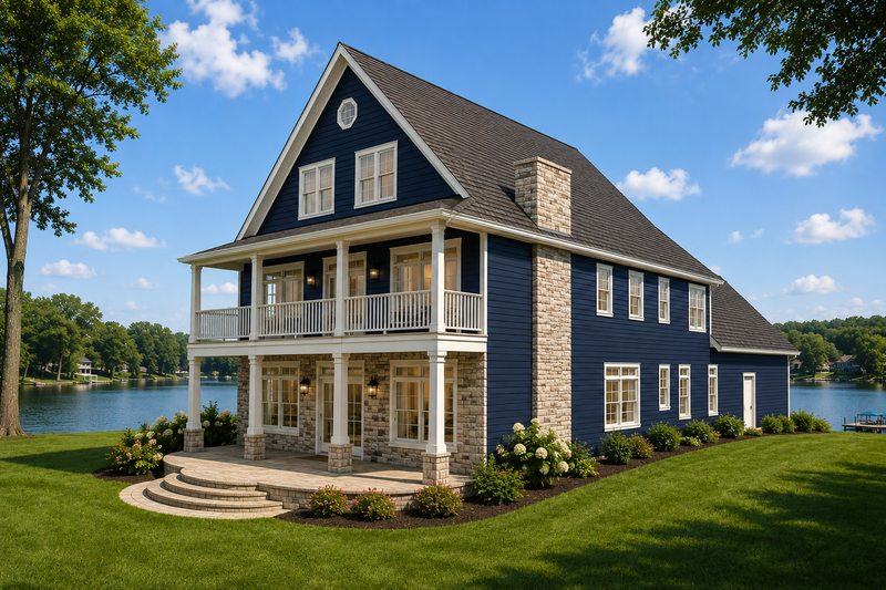 Architectural House Design - Photo for Beach House Plan #1109-36 - 5 bed, 4.5 bath